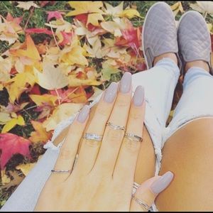 Leaf Ring Set